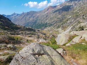Vistas desde las pistas de esquí de Artouste